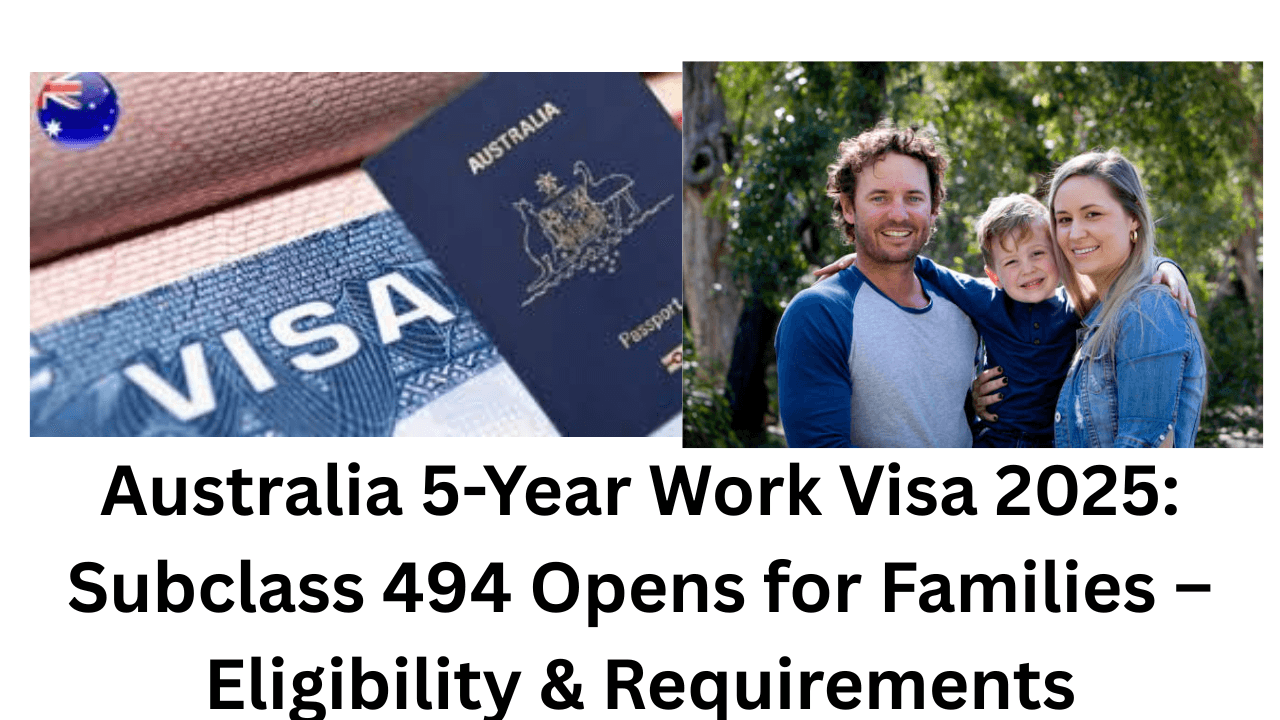 Australia 5-Year Work Visa